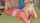 blond creampie tight