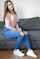 jeans clothed