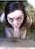 brunette blowjob pov