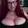 big tits red hair glasses