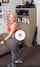fit babe blonde