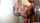 blonde tattoo shower