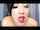 lip voyeur brunette relaxing