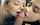 threesome blonde blowjob