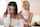 dark hair blonde two girls