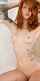 beauty model redhead