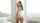 beauty brunette white lingerie