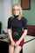 blonde, lily labeau, glasses, office, skirt