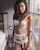 brunette model lingerie