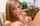 blond brunette secretary