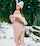 white girl thick slim