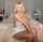 blonde nude model