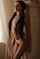 brunette long hair model