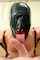 latex mask blowjob