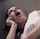 cheating phone brunette