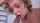 blonde gagging spit
