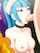 hentai blue hair blowjob