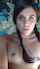 brunette topless blue eyes