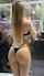 shower blond bikini