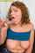 redhead big boobs blowjob