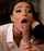 blowjob whie shirt brunette