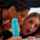 lesbian strap on fingering