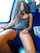 public flashing train