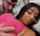 latina cute sleeping