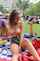 big tits public flashing