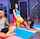 yoga brunette thresome