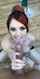 redhead big tits blowjob