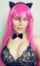 pink hair big breasts blonde hair