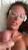 facial brunette pov