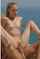 blond outside reverse cowgirl