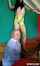 stripper brunette dance
