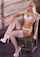 stockings blonde lingerie