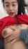 asian public play boobs