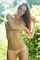 brunette panties topless