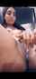 masturbation brunette cream