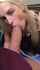 sexy blonde blowjob