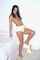 brunette topless solo