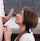 blowjob fellatio brunette