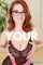 redhead glasses big ass