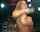 blonde half naked flashing