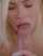 blond blowjob freckles
