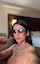 tattoed sunglasses brunette