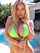 blonde big tits pool