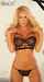 blonde sexy model