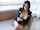 asian glasses sitting