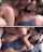 threesome lesbian kissing